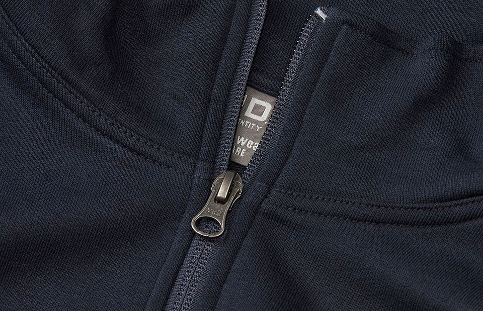 Felpa PRO Wear CARE | zip ¼ - Blu navy