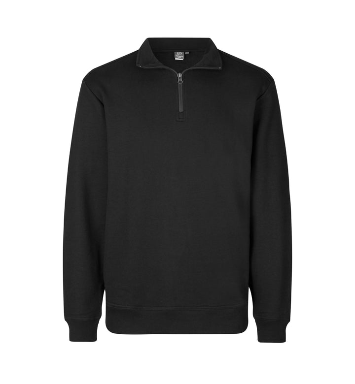 Felpa PRO Wear CARE | zip ¼ - Nero
