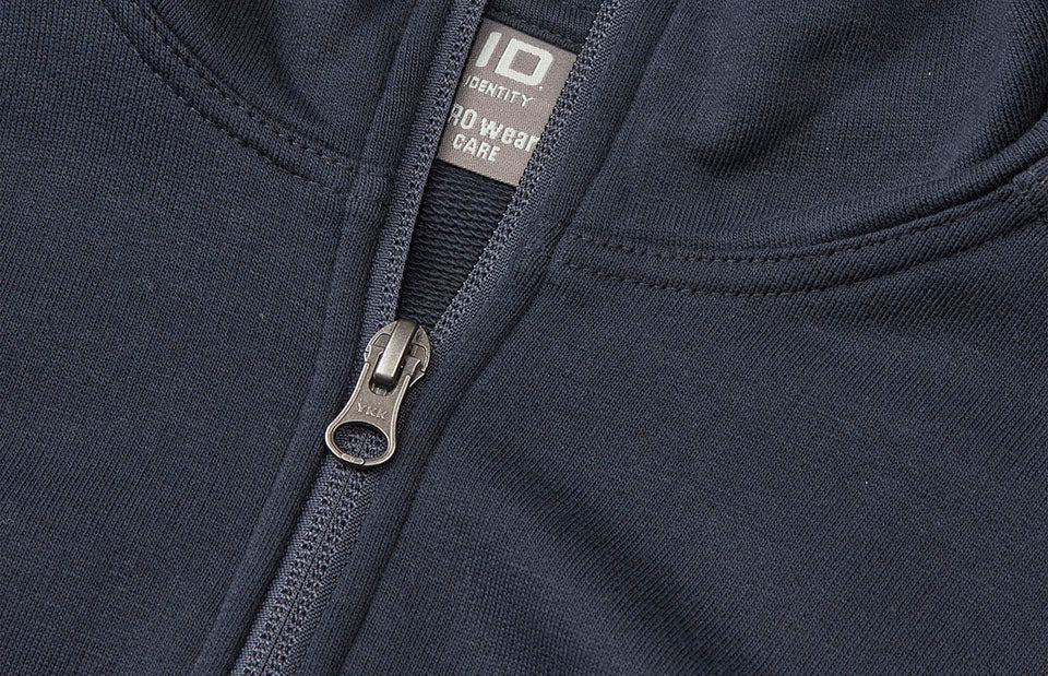 Felpa PRO Wear CARE | zip ¼ | donna - Blu navy