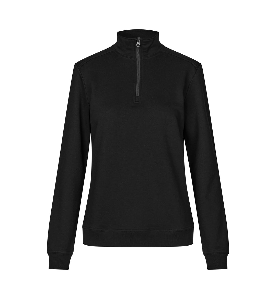 Felpa PRO Wear CARE | zip ¼ | donna - Nero