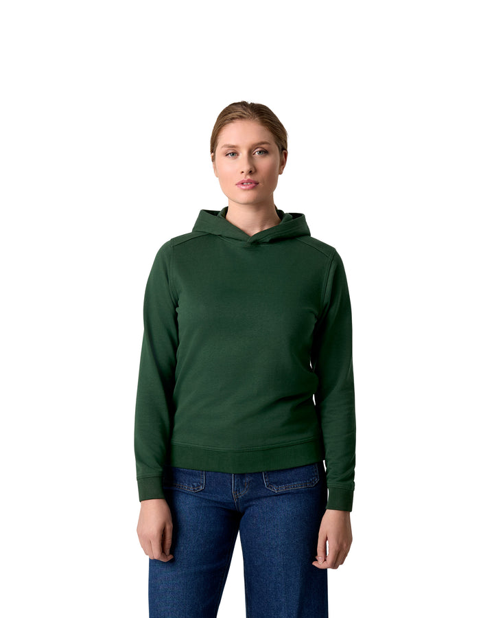 Felpa PRO Wear CARE | cappuccio | donna - Verde bottiglia