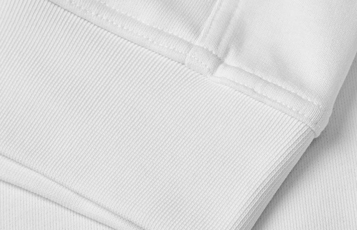 Felpa PRO Wear CARE | cappuccio | zip - Bianco