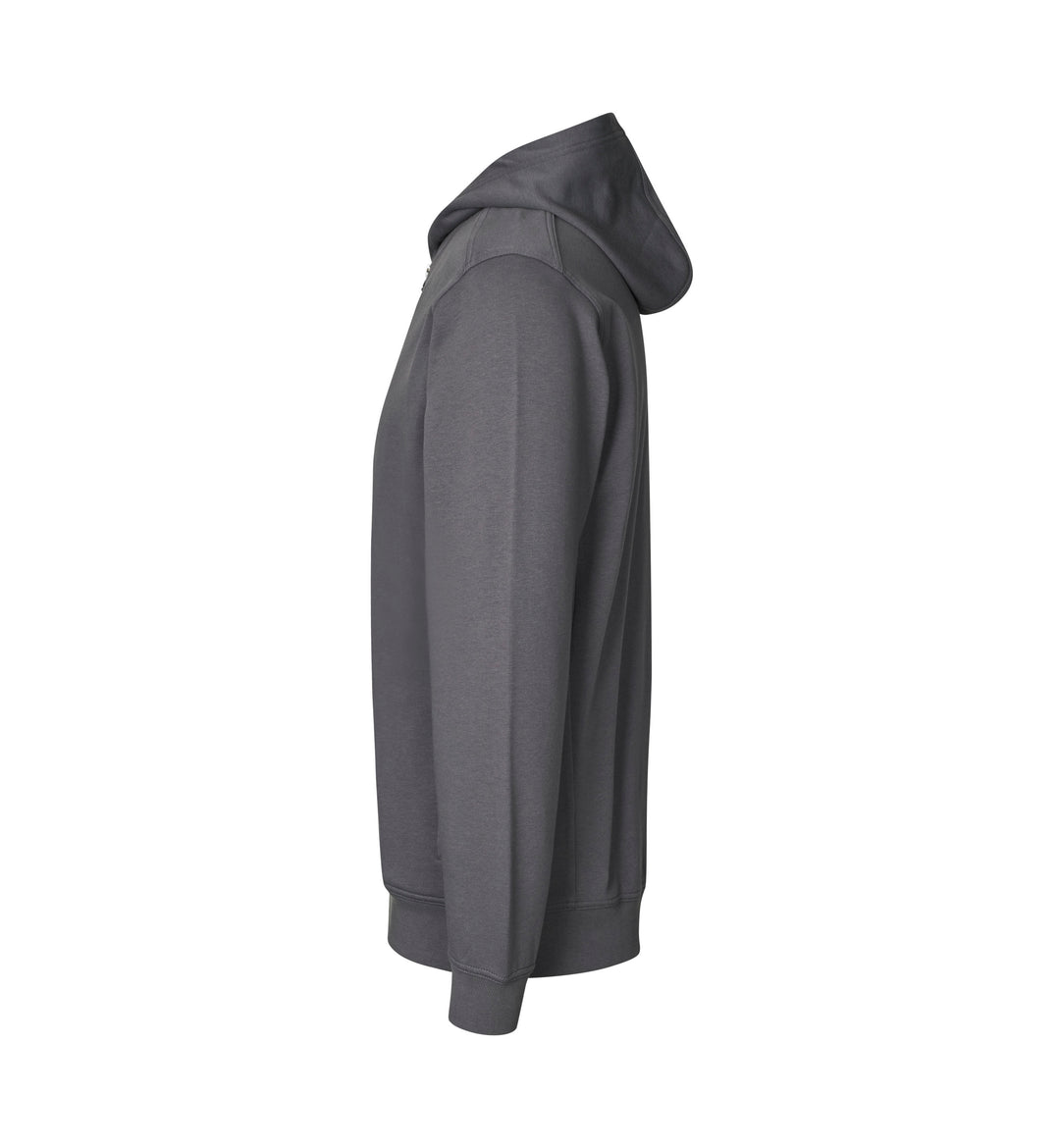 Felpa PRO Wear CARE | cappuccio | zip - Grigio argento