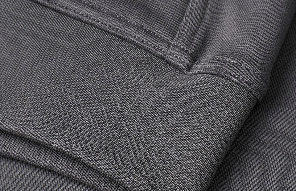 Felpa PRO Wear CARE | cappuccio | zip - Grigio argento