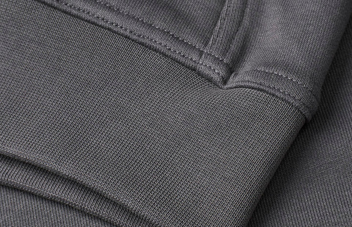 Felpa PRO Wear CARE | cappuccio | zip - Grigio argento