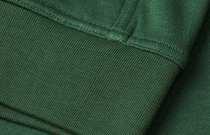 Felpa PRO Wear CARE | cappuccio | zip - Verde bottiglia