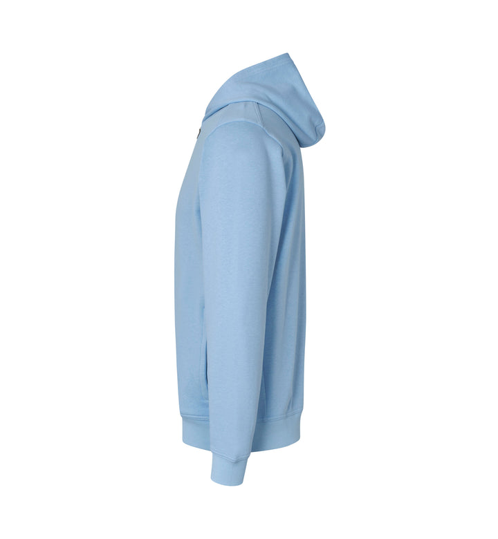 Felpa PRO Wear CARE | cappuccio | zip - Azzurro