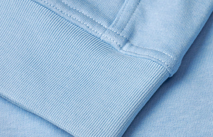 Felpa PRO Wear CARE | cappuccio | zip - Azzurro