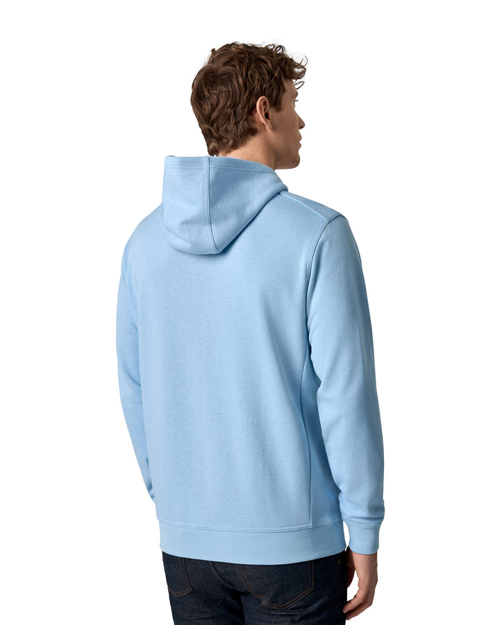 Felpa PRO Wear CARE | cappuccio | zip - Azzurro
