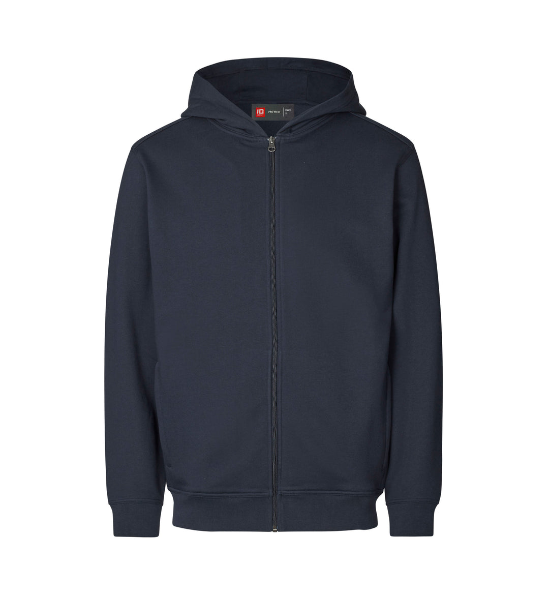 Felpa PRO Wear CARE | cappuccio | zip - Blu navy