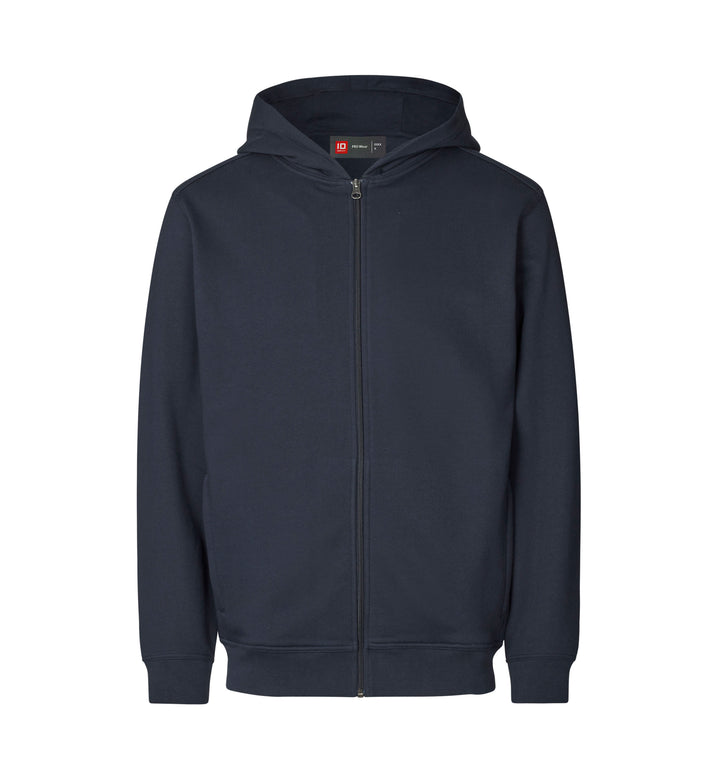 Felpa PRO Wear CARE | cappuccio | zip - Blu navy