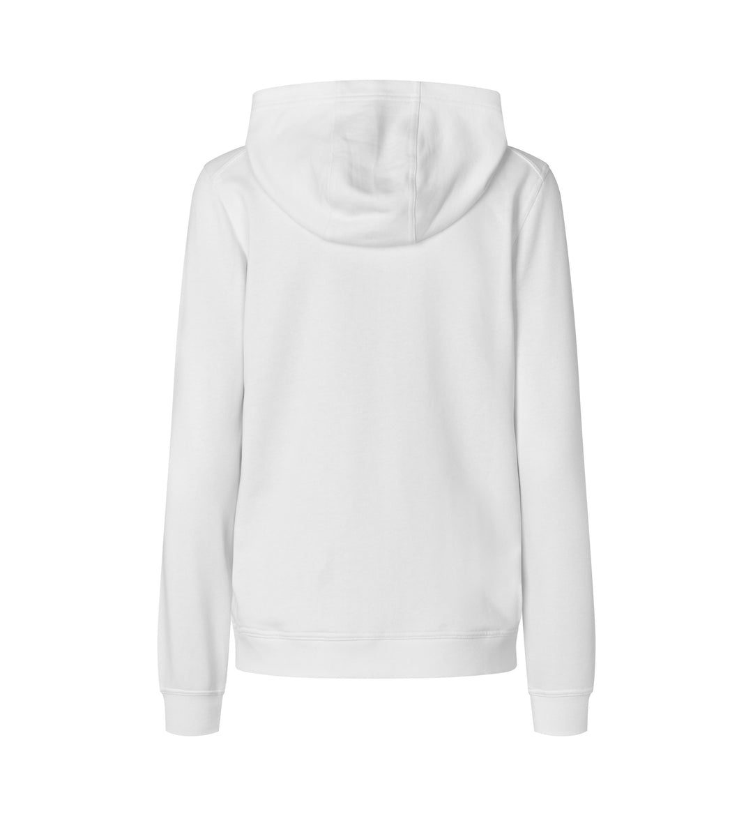 Felpa PRO Wear CARE | cappuccio | zip | donna - Bianco