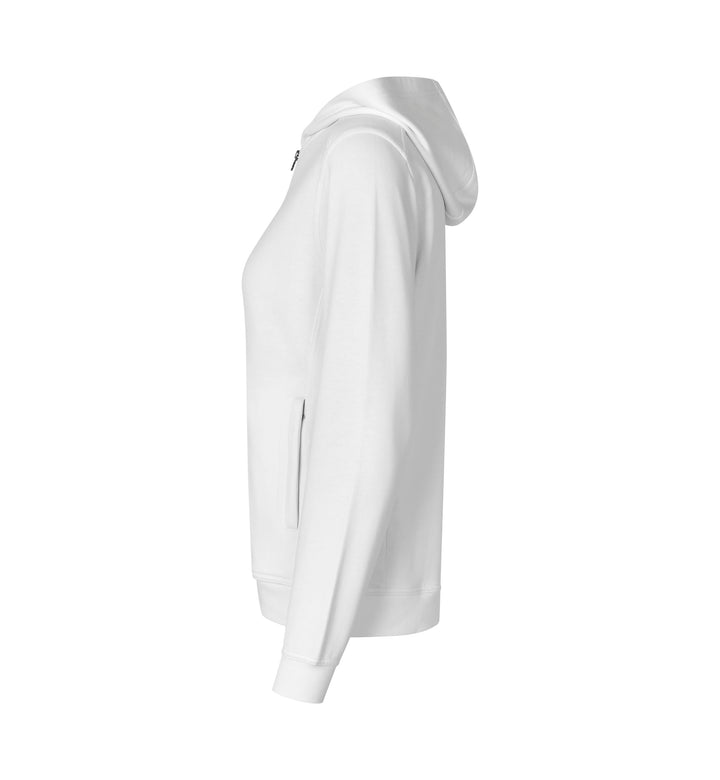 Felpa PRO Wear CARE | cappuccio | zip | donna - Bianco