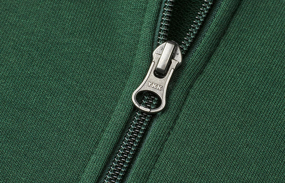 Felpa PRO Wear CARE | cappuccio | zip | donna - Verde bottiglia