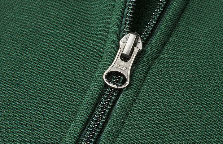 Felpa PRO Wear CARE | cappuccio | zip | donna - Verde bottiglia