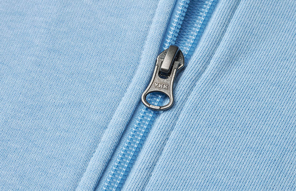 Felpa PRO Wear CARE | cappuccio | zip | donna - Azzurro