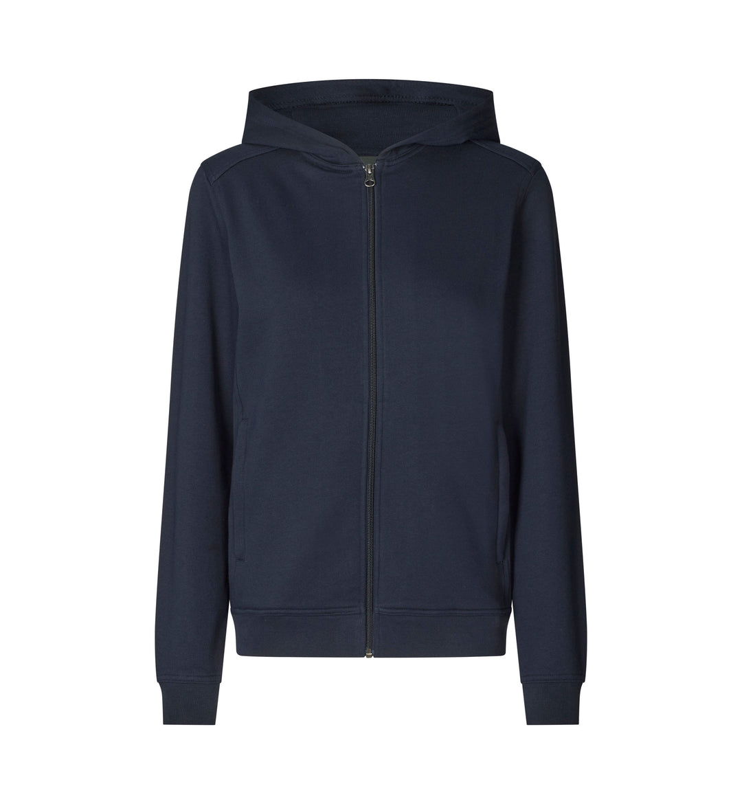 Felpa PRO Wear CARE | cappuccio | zip | donna - Blu navy