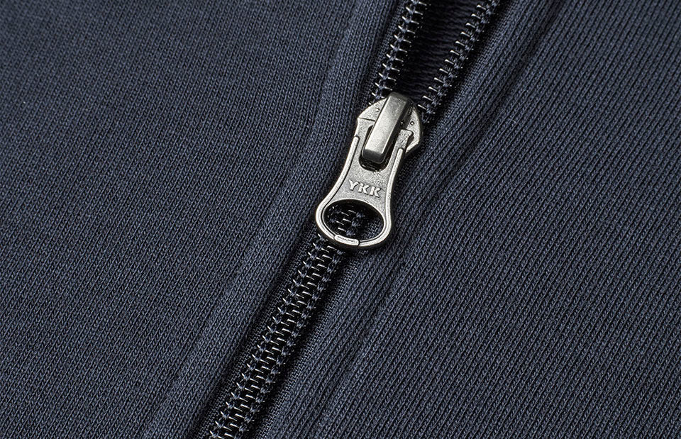 Felpa PRO Wear CARE | cappuccio | zip | donna - Blu navy