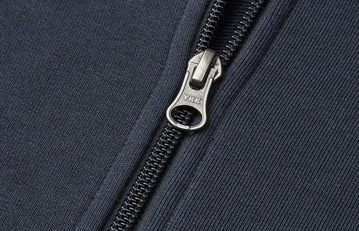 Felpa PRO Wear CARE | cappuccio | zip | donna - Blu navy