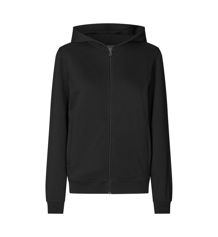 Felpa PRO Wear CARE | cappuccio | zip | donna - Nero