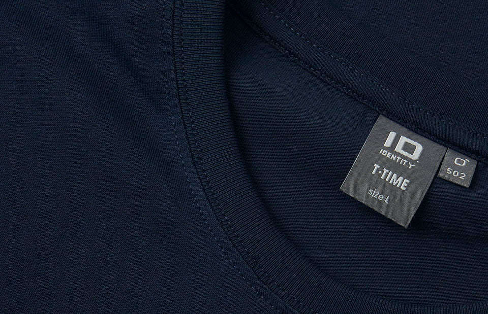 T-shirt T-TIME® | aderente - Blu navy