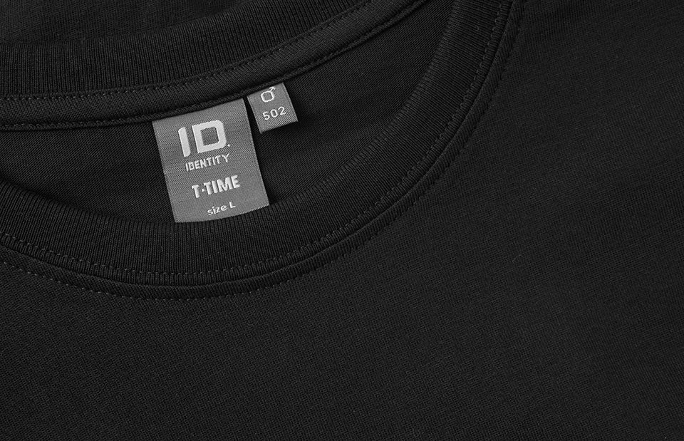 T-shirt T-TIME® | aderente - Nero