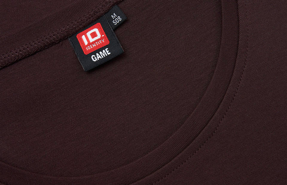 T-shirt interlock | donna - Dark bordeaux