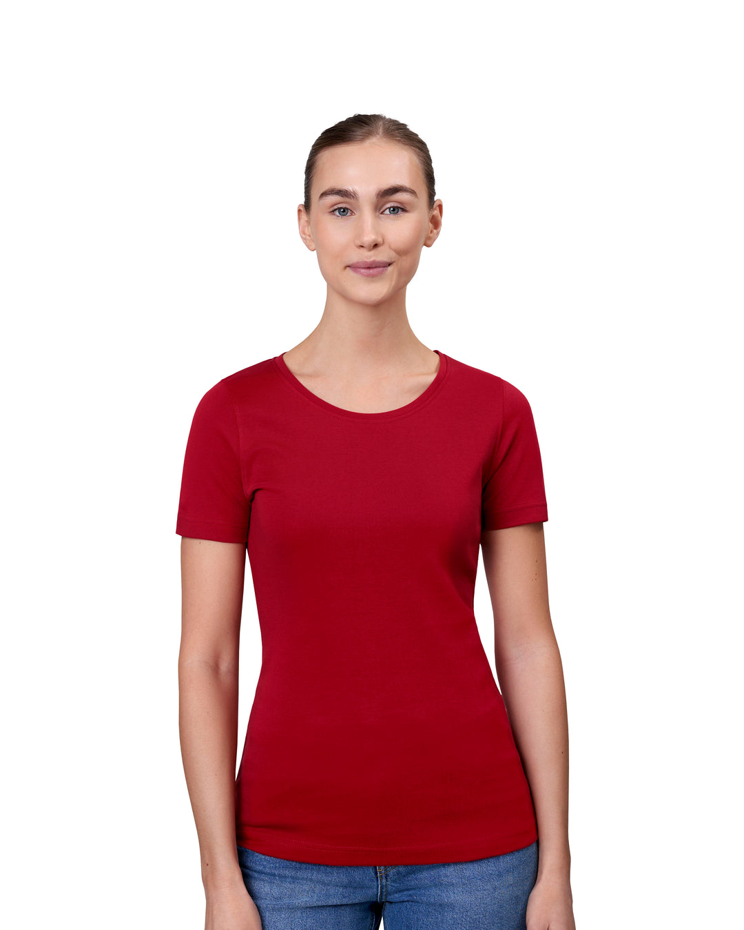 T-shirt interlock | donna - Rosso