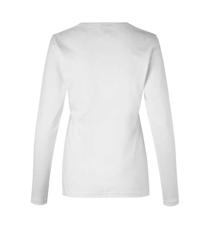 T-shirt interlock | manica lunga | donna - Bianco