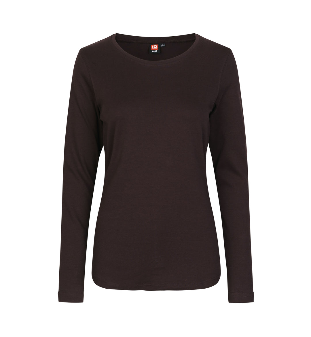 T-shirt interlock | manica lunga | donna - Dark bordeaux
