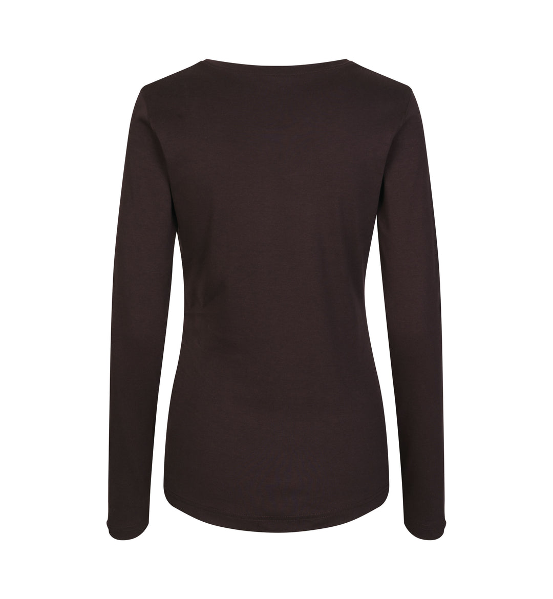 T-shirt interlock | manica lunga | donna - Dark bordeaux