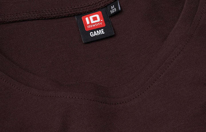 T-shirt interlock | manica lunga | donna - Dark bordeaux