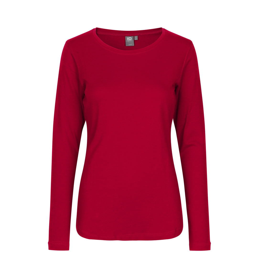 T-shirt interlock | manica lunga | donna - Rosso