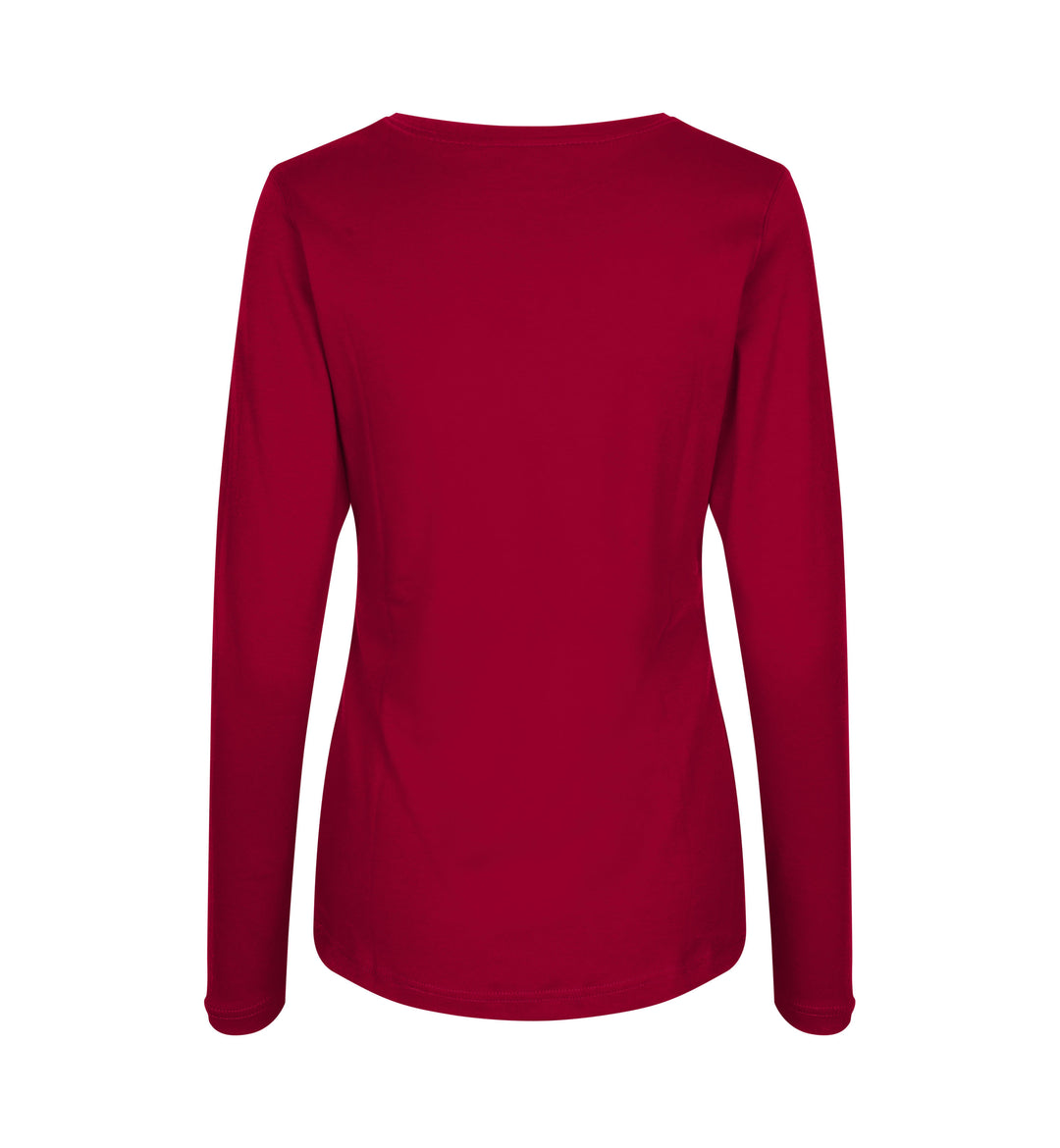 T-shirt interlock | manica lunga | donna - Rosso
