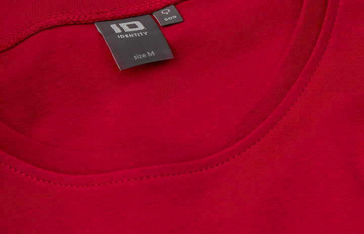 T-shirt interlock | manica lunga | donna - Rosso