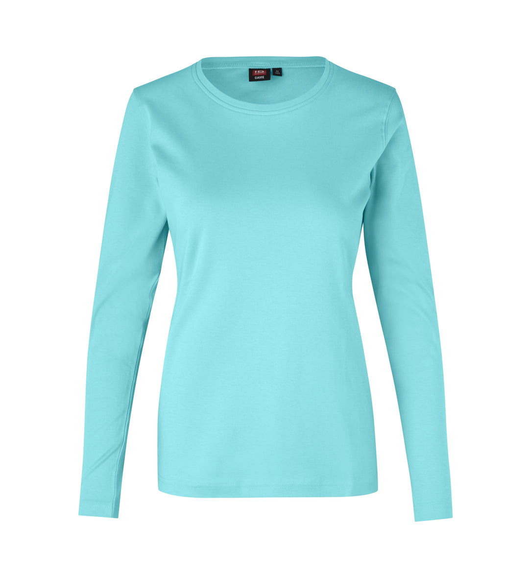 T-shirt interlock | manica lunga | donna - Menta