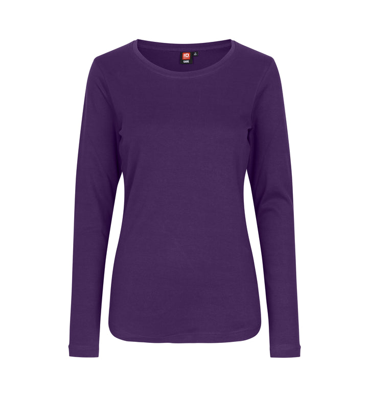 T-shirt interlock | manica lunga | donna - Viola