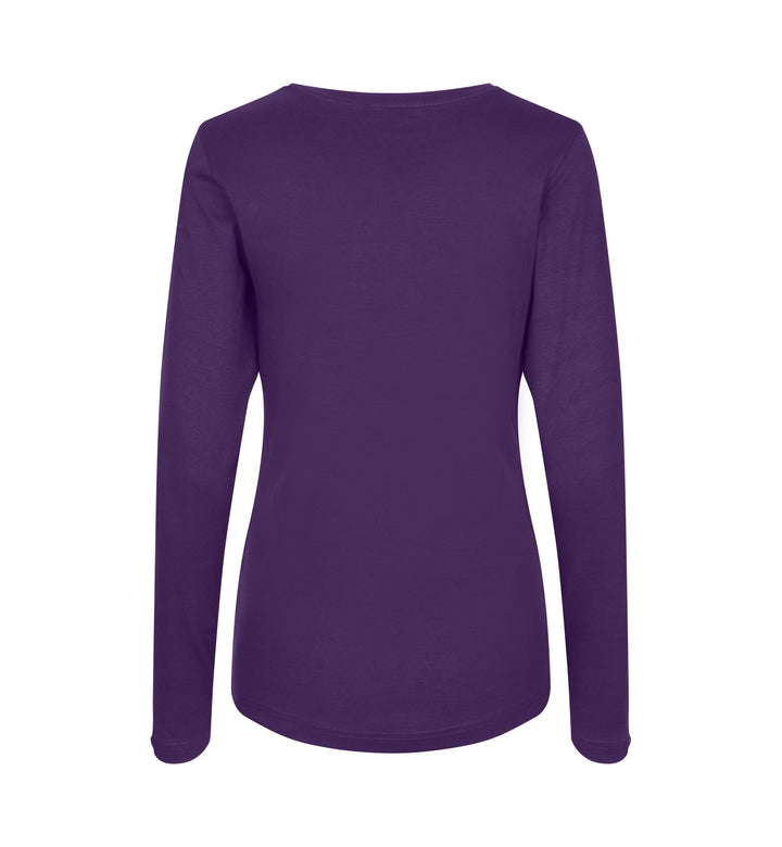 T-shirt interlock | manica lunga | donna - Viola