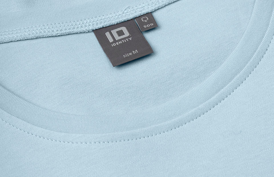 T-shirt interlock | manica lunga | donna - Azzurro