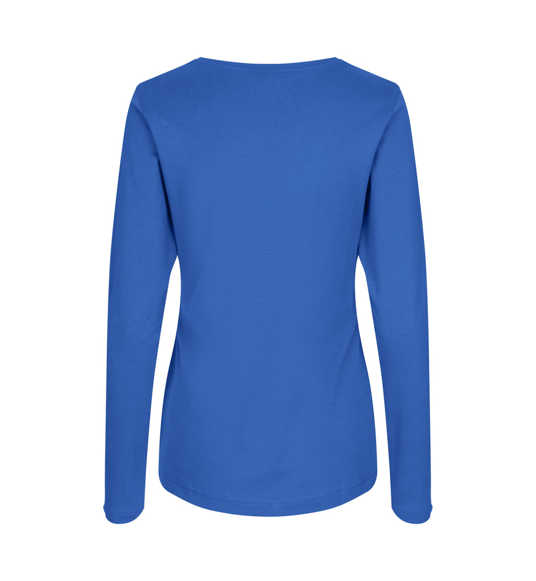 T-shirt interlock | manica lunga | donna - Azure