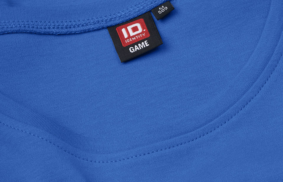 T-shirt interlock | manica lunga | donna - Azure