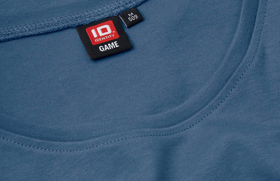 T-shirt interlock | manica lunga | donna - Indaco