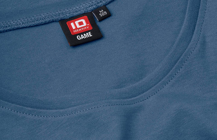 T-shirt interlock | manica lunga | donna - Indaco