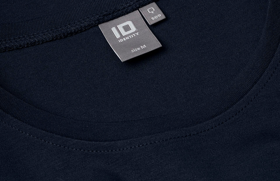 T-shirt interlock | manica lunga | donna - Blu navy