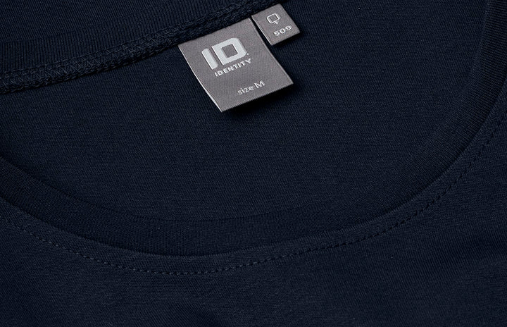 T-shirt interlock | manica lunga | donna - Blu navy