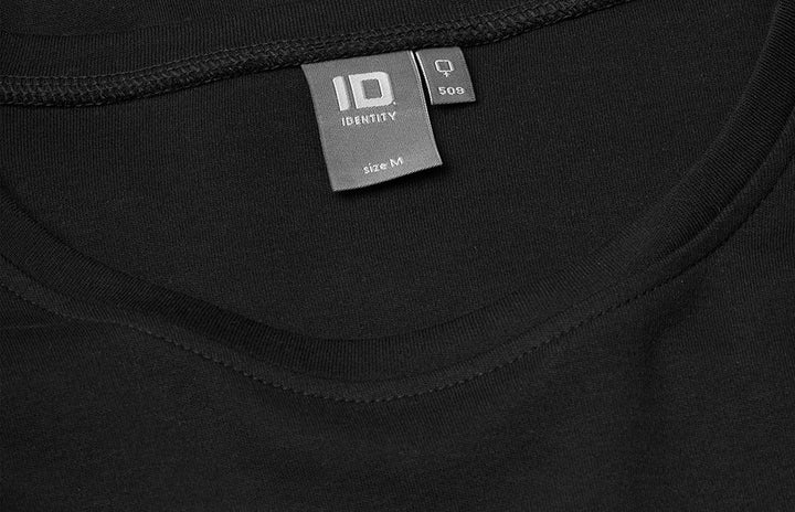 T-shirt interlock | manica lunga | donna - Nero