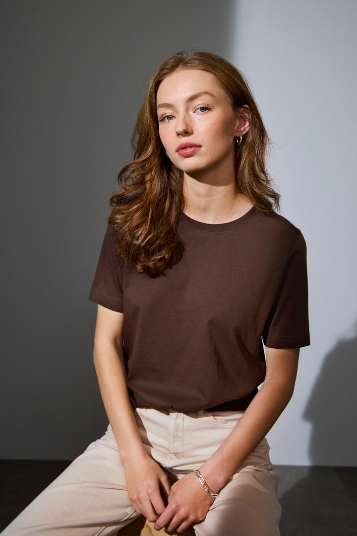 T-shirt T-TIME® | donna - Mocca