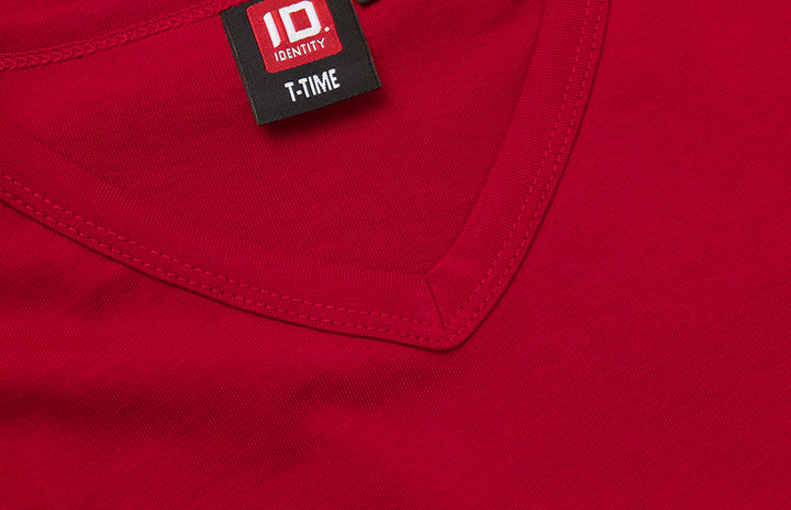 T-shirt T-TIME® | scollo V - Rosso