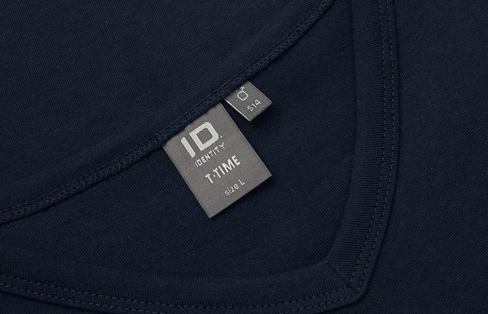T-shirt T-TIME® | scollo V - Blu navy