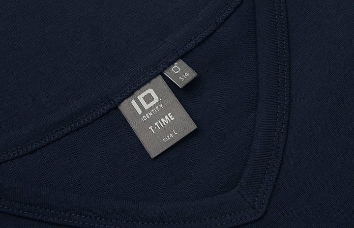 T-shirt T-TIME® | scollo V - Blu navy
